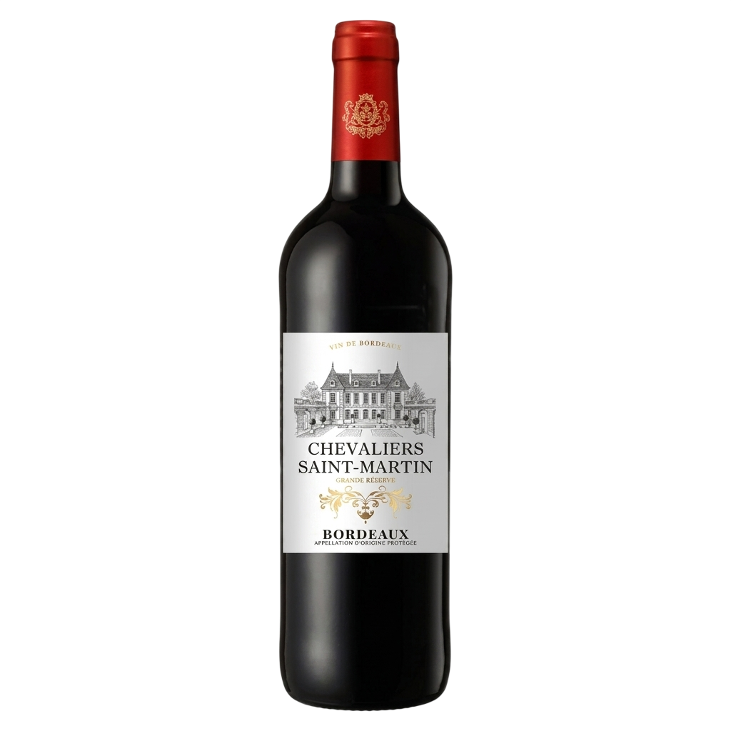 Bordeaux Chevalier Saint Martin (Pack of 6)